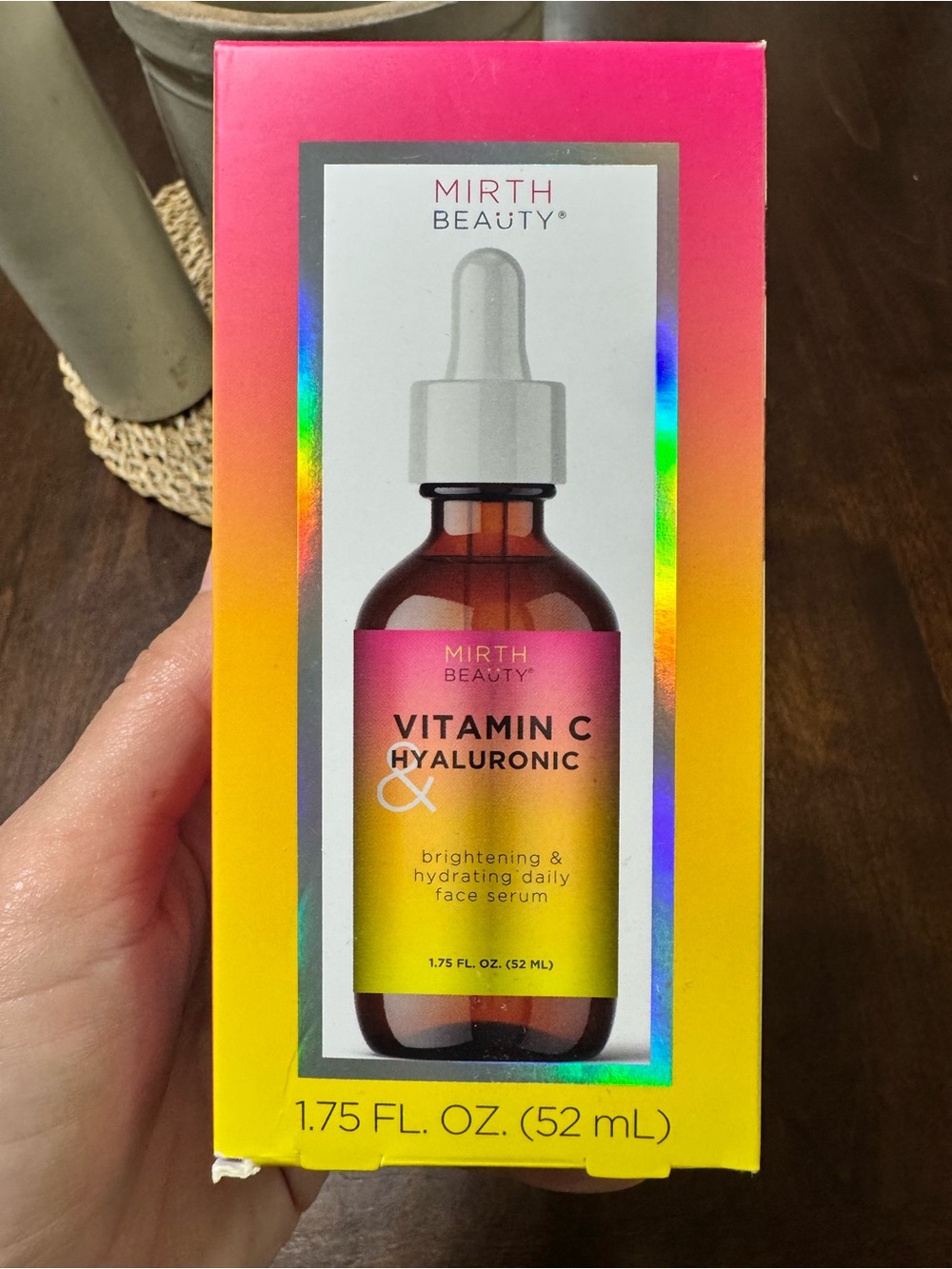 Mirth Beauty Vitamin C + Hyaluronic Acid Serum (1.75 oz) ✨🍊